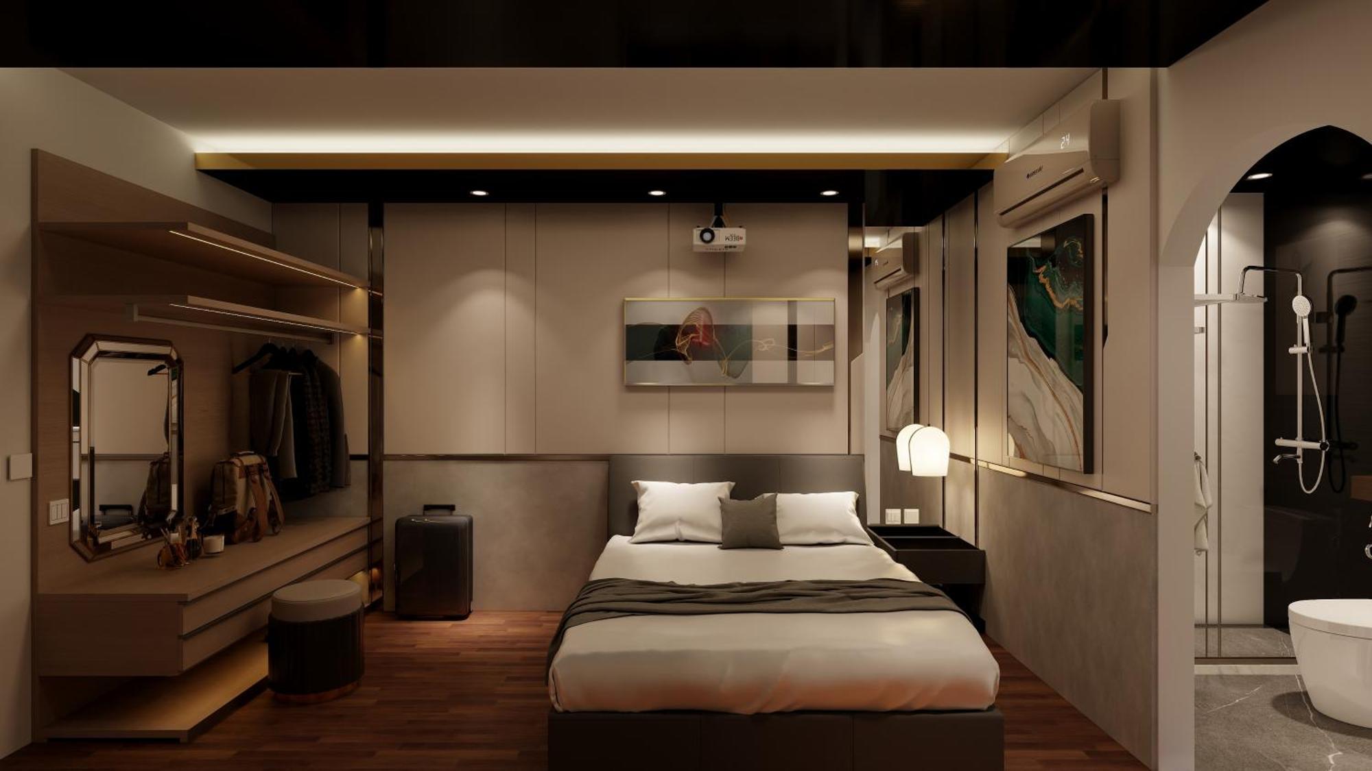 M&H Hotel Ho Chi Minh-stad Buitenkant foto