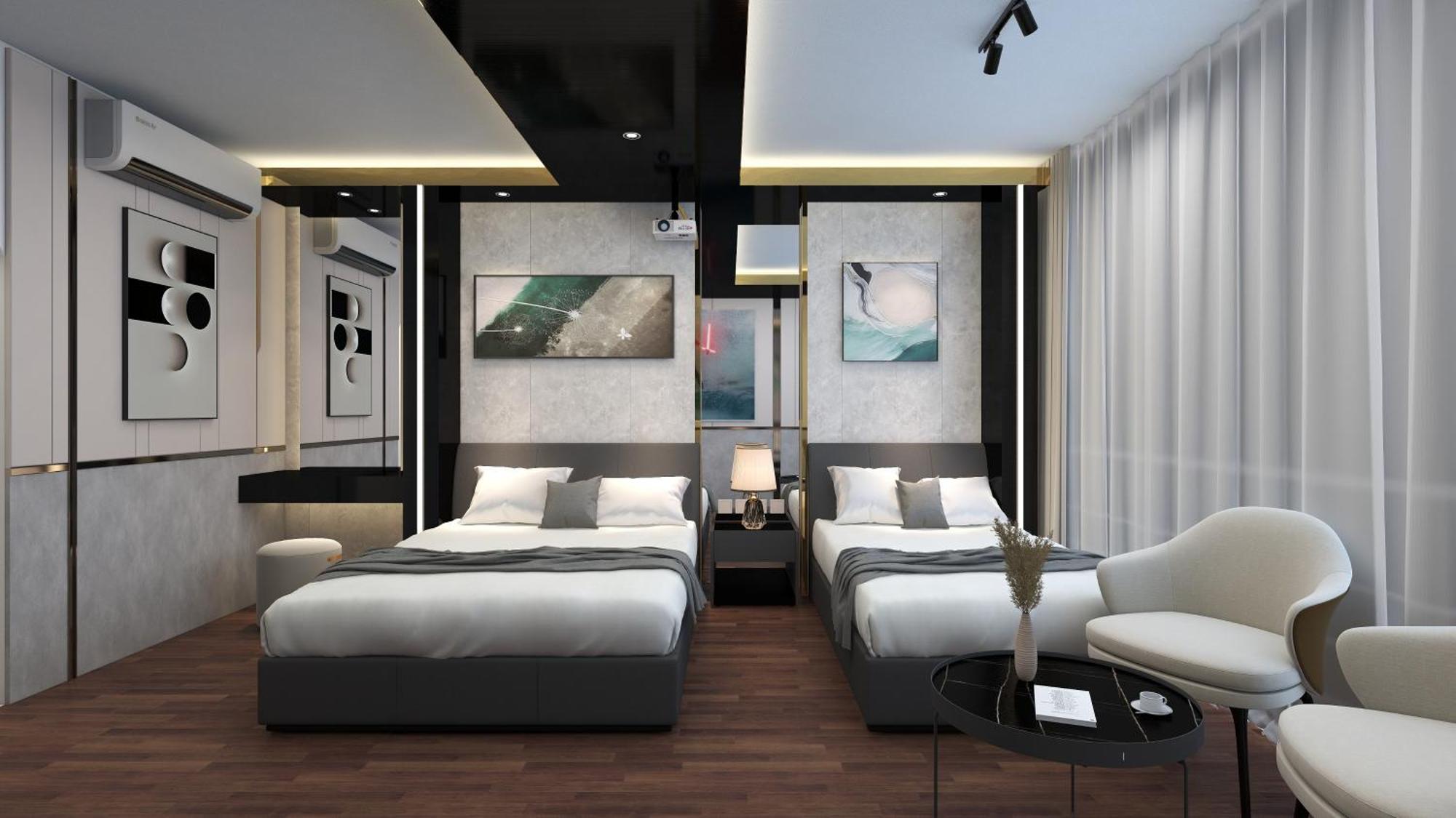 M&H Hotel Ho Chi Minh-stad Buitenkant foto